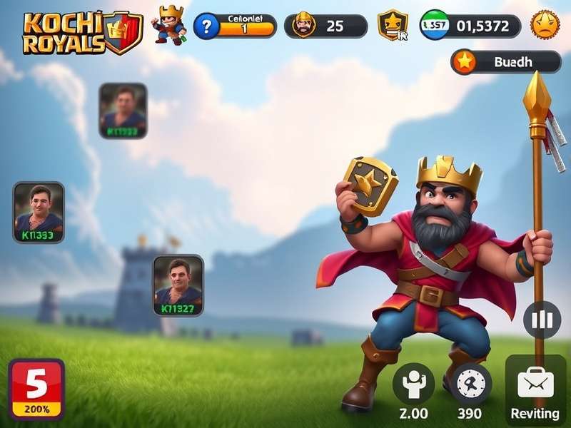 Kochi Royals Epic Clash Game Screenshot